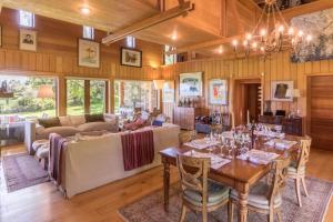 Restaurace v ubytování B&B Puerto Varas Playa Venado