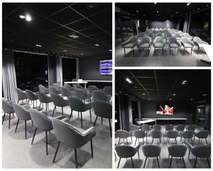 Area bisnis dan/atau ruang konferensi di LUNA Self Check-in Hotel Klaipeda