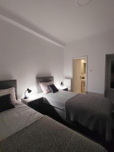 Voodi või voodid majutusasutuse Apartman Centar Ivanjica toas