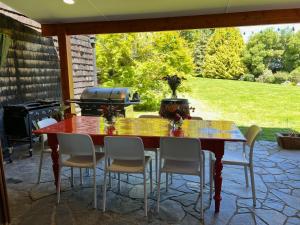 Zahrada ubytování B&B Puerto Varas Playa Venado