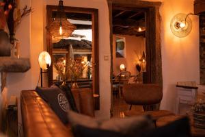 Lounge alebo bar v ubytovaní Casa Rural Piñeiro, de Vila Sen Vento