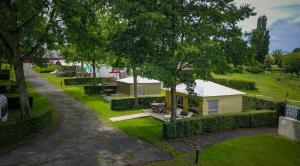 Vonkajšia záhrada v ubytovaní Camping les Portes du Perche