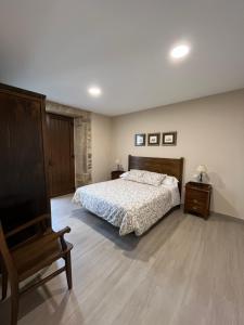 Ένα ή περισσότερα κρεβάτια σε δωμάτιο στο Casa Victoriano