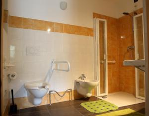 Ett badrum på Agriturismo Prada