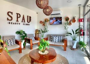 Zona d'estar a Hotel Yorio Inn