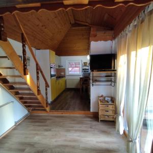 Kuchyň nebo kuchyňský kout v ubytování Holiday home Novak M