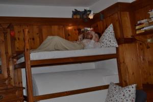 Posteľ alebo postele v izbe v ubytovaní Ferienwohnung Pramstaller