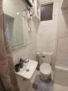 Vannituba majutusasutuses Apartman Centar Ivanjica