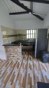 Kuchyň nebo kuchyňský kout v ubytování CASA CAMPESTRE LAS MARIAS