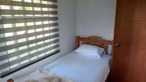 Postel nebo postele na pokoji v ubytování CASA CAMPESTRE LAS MARIAS