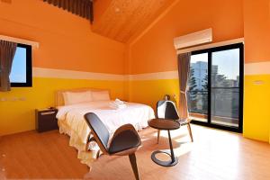 Voodi või voodid majutusasutuse Ocean View Hall B&B toas