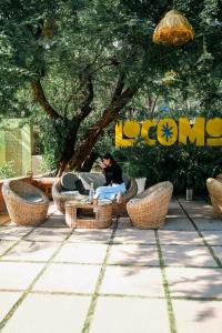 Zahrada ubytování Locomo Boutique, Morjim - Stay Work Eat