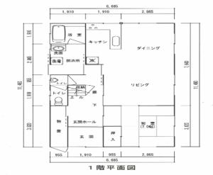 Půdorys ubytování 高島市一棟貸切 グループファミリーok Biwa Lake琵琶湖 徒歩10分 大人数でご利用だとお得連泊がお得BBQ可能自転車麻雀卓無料利用可