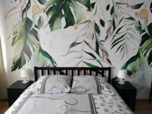 Łóżko lub łóżka w pokoju w obiekcie Apartamenty Częstochowa