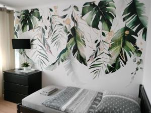Łóżko lub łóżka w pokoju w obiekcie Apartamenty Częstochowa