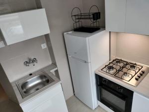 Kuchnia lub aneks kuchenny w obiekcie Apartamenty Częstochowa