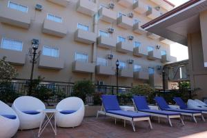 Balkón nebo terasa v ubytování Sierra Hotel