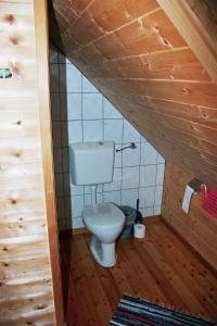 Koupelna v ubytování Bischofhütten