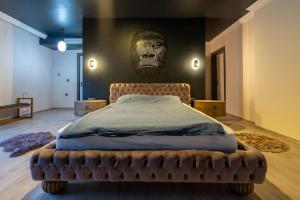 Postel nebo postele na pokoji v ubytování Tatilde Villam + 40 fotografií