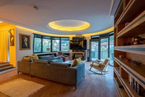 Posezení v ubytování Tatilde Villam