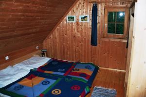 Postel nebo postele na pokoji v ubytování Bischofhütten