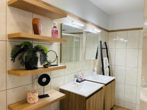 Vannituba majutusasutuses Appartement Lora Jan Thiel Curacao