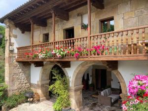 Μπαλκόνι ή βεράντα στο La Valuisilla, hotel rural