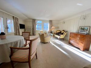 Μια τηλεόραση ή/και κέντρο ψυχαγωγίας στο Apartment Palace Davos