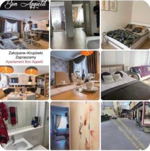 Posteľ alebo postele v izbe v ubytovaní Apartament Bon Appetit - Krupówki-Zakopane