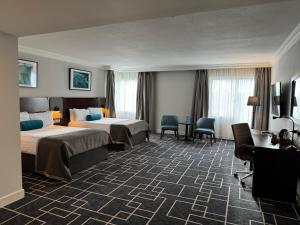 Vuode tai vuoteita majoituspaikassa The Killeshin Hotel Portlaoise