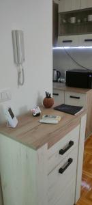 Eldhús eða eldhúskrókur á Apartman Ema