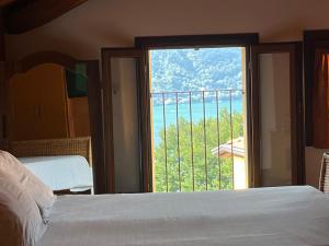 Ein Bett oder Betten in einem Zimmer der Unterkunft Casa Vacanza Castagna