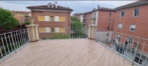 A balcony or terrace at Bolognina Apartments