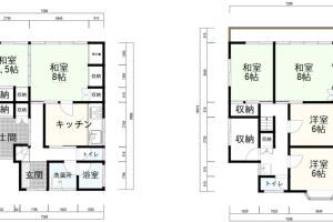 a floor plan of a house at MUSUBU HAKONE KOWAKUDANI in Hakone