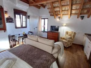 Część wypoczynkowa w obiekcie La Guarida de Vejer Casa Rural