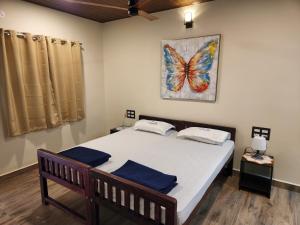 Letto o letti in una camera di Captain's Camp