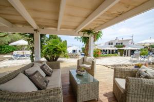 Χώρος καθιστικού στο Casa Poupitta - 10 personnes - 5 chambres en suite - piscine