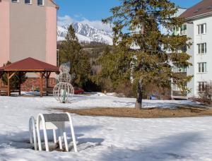 Výhľad na hory alebo výhľad na hory priamo z apartmánu