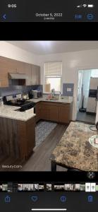 an image of a kitchen with a view of it at NICE BEDROOM NEXT JOHNS HOPKIN UNIVERSITY in Baltimore