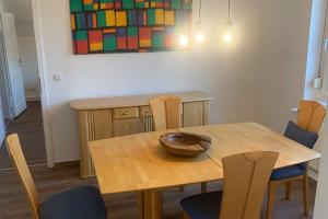 Χώρος καθιστικού στο Großzügige Wohnung Bochum-Gerthe