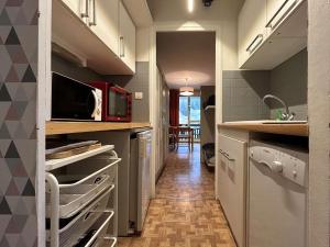 O bucătărie sau chicinetă la Appartement Le Dévoluy, 1 pièce, 4 personnes - FR-1-525-273