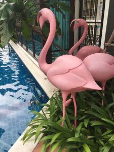 Bazén v ubytování España Condo Resort Pattaya nebo v jeho okolí