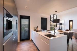 A kitchen or kitchenette at Summio Vakantiepark Zeedijk