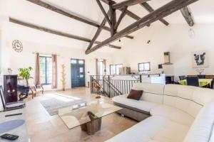 A seating area at Villa Napoléon