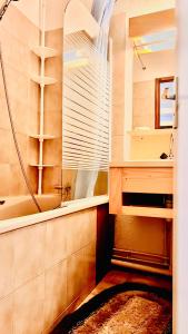 Uma casa de banho em Apartement Morzine Avoriaz