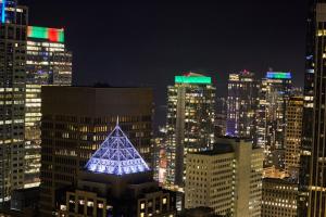 Nespecifikovaný výhled na destinaci Seattle nebo výhled na město při pohledu z hotelu