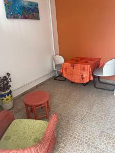 Χώρος καθιστικού στο Logement MATESYL
