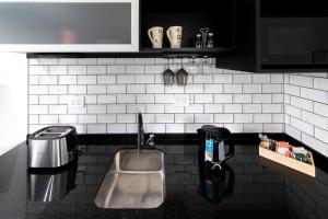 Kuchyň nebo kuchyňský kout v ubytování El Refugio Apart + 19 fotografií