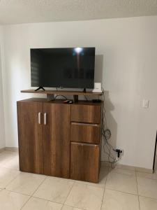 TV a/nebo společenská místnost v ubytování Bellísimos apartamentos céntricos en La Mesa