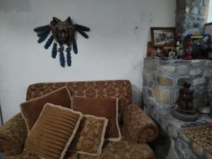 Posezení v ubytování El Nido del Aguila